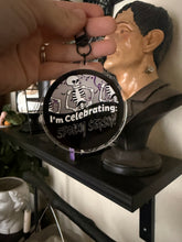 Load image into Gallery viewer, Black Spooky Season keychain
