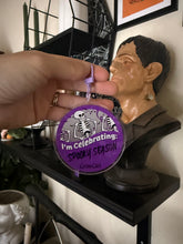 Load image into Gallery viewer, Spooky Season purple Keychain
