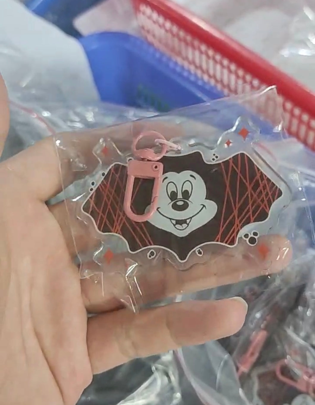 Bat cookie Keychain