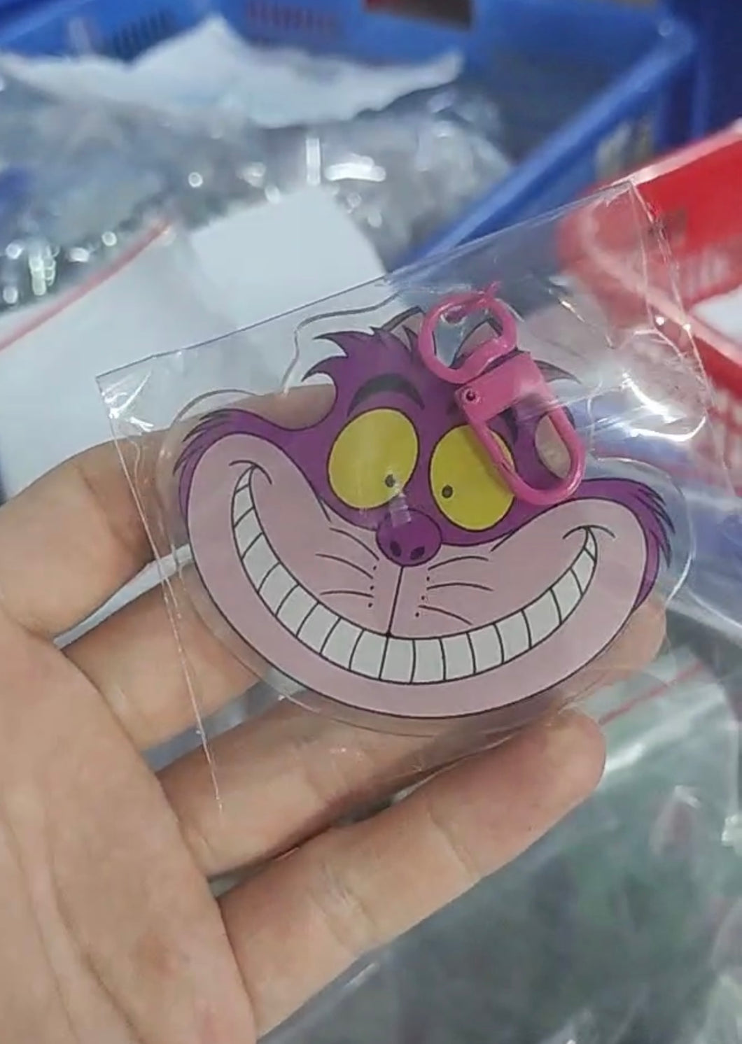 Cheshire Keychain